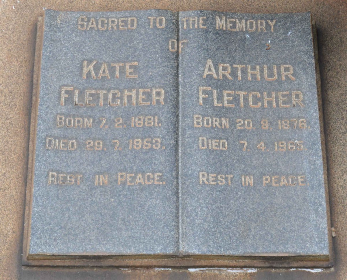 FLETCHER Arthur 1876-1965 &amp; Kate 1881-1953