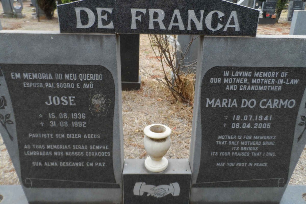 FRANCA José, de 1909-1992 &amp; Maria Do Carmo 1941-2005