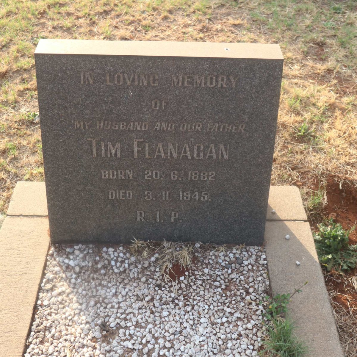 FLANAGAN Tim 1882-1945