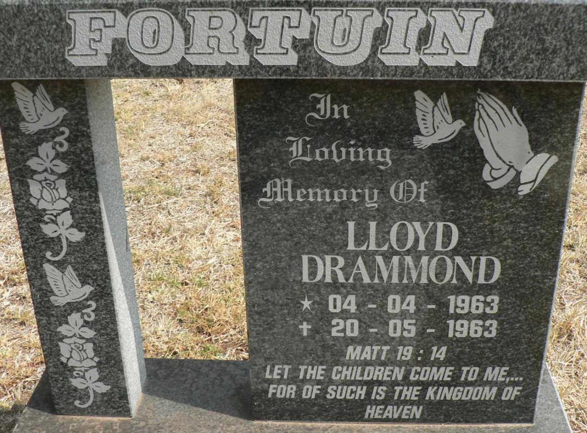 FORTUIN Lloyd Drammond 1963-1963