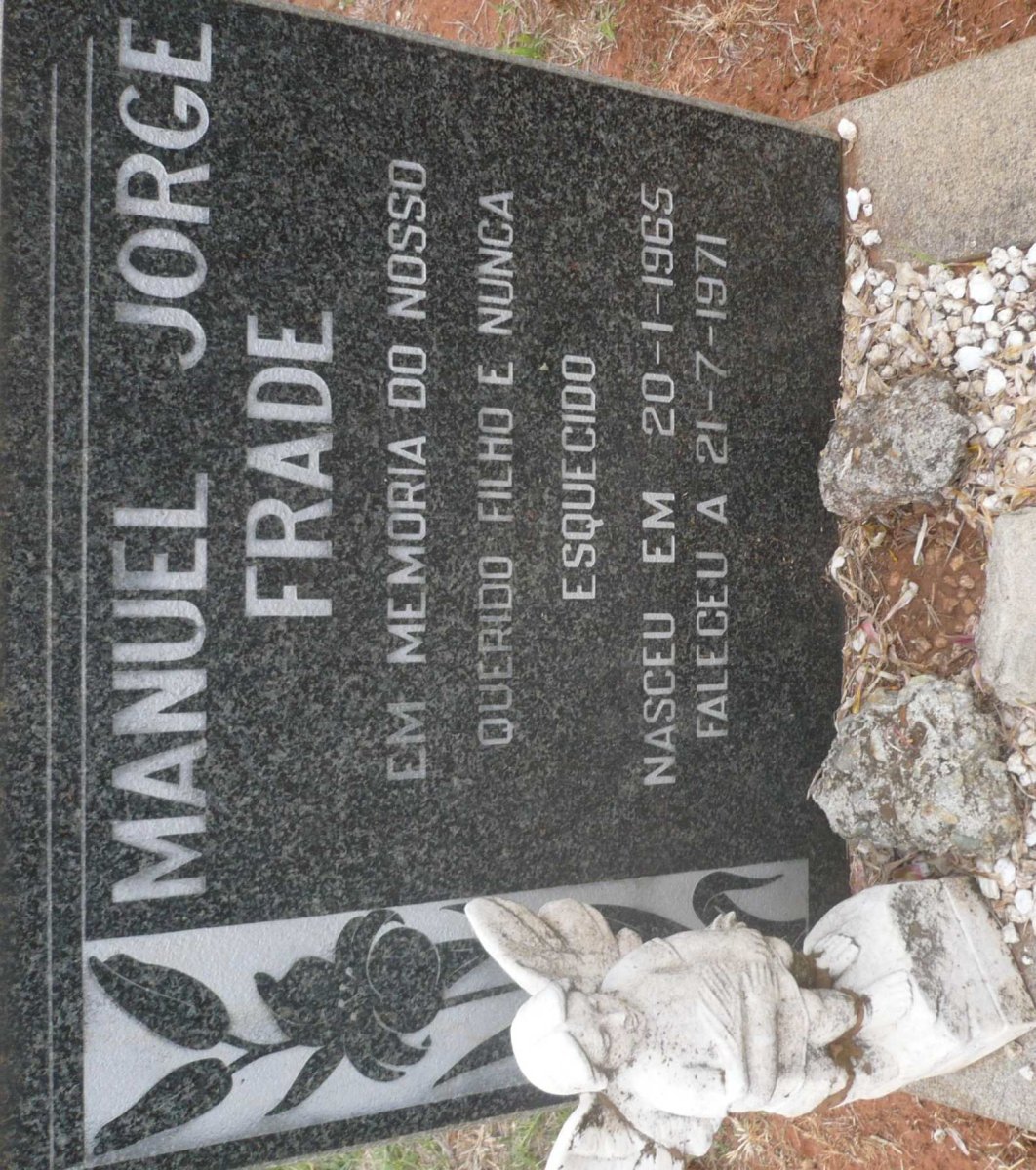 FRADE Manuel Jorge 1965-1971