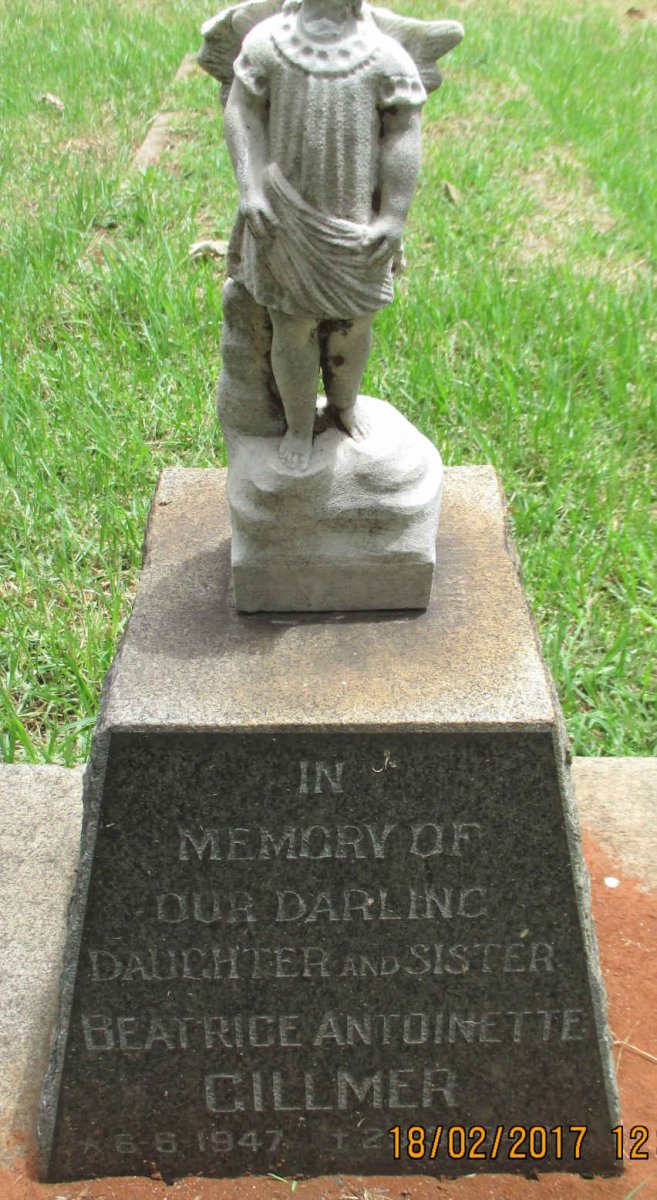 GILLMER Beatrice Antoinette 1947-194?