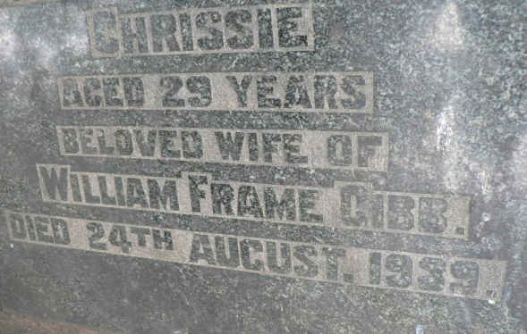 GIBB Chrissie -1939