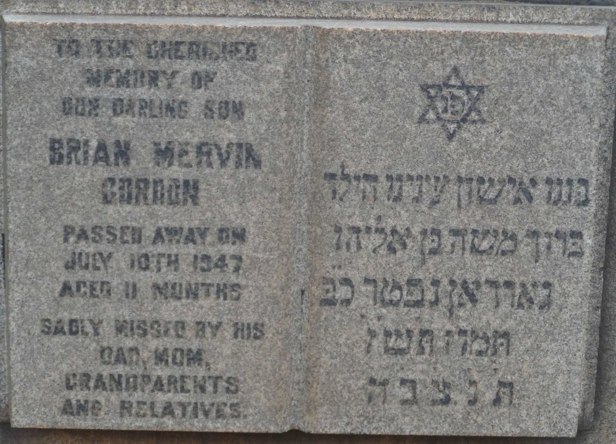 GORDON Brian Mervin -1947