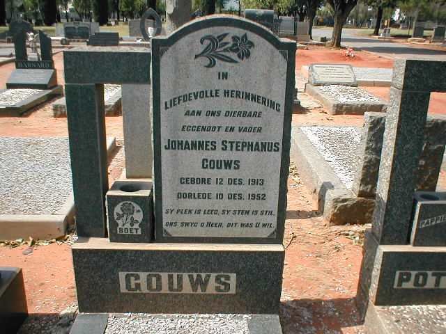 GOUWS Johannes Stephanus 1913-1952