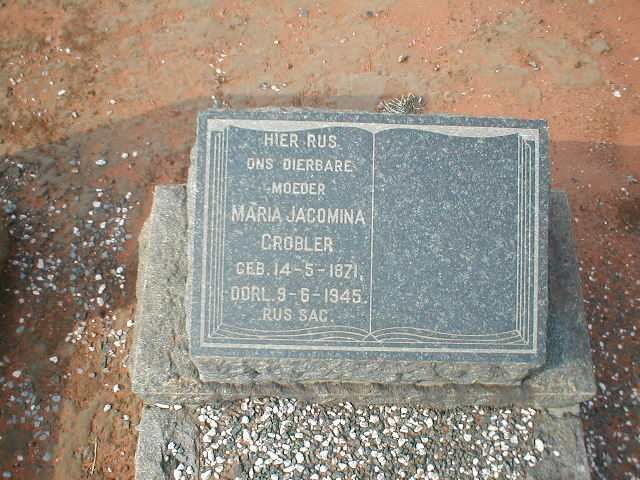 GROBLER Maria Jacomina 1871-1945