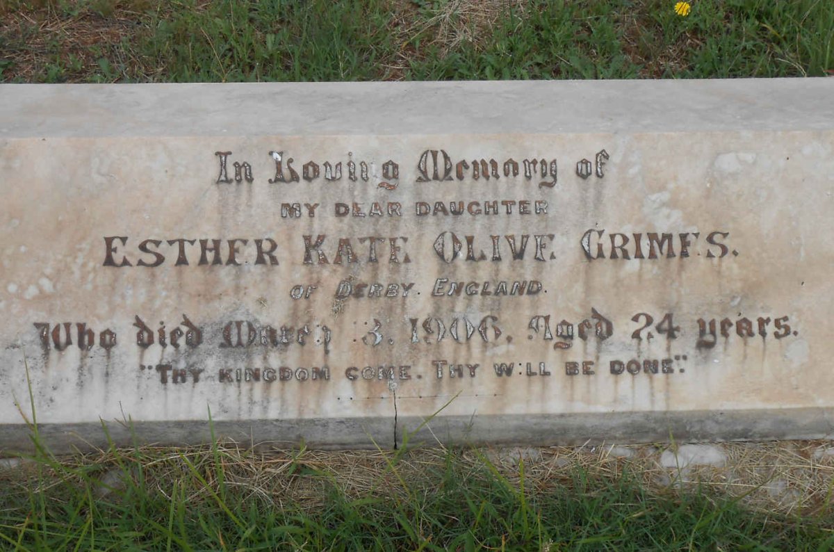 GRIMES Esther Kate Olive -1906