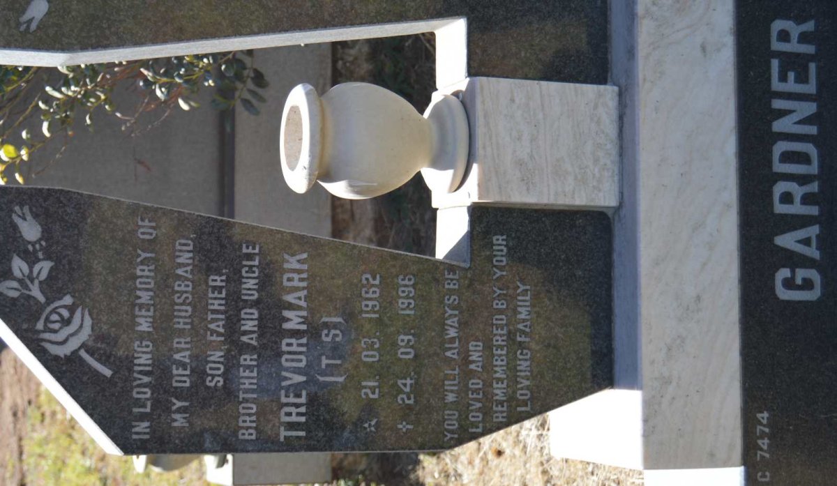 GARDNER Trevor Mark 1962-1996