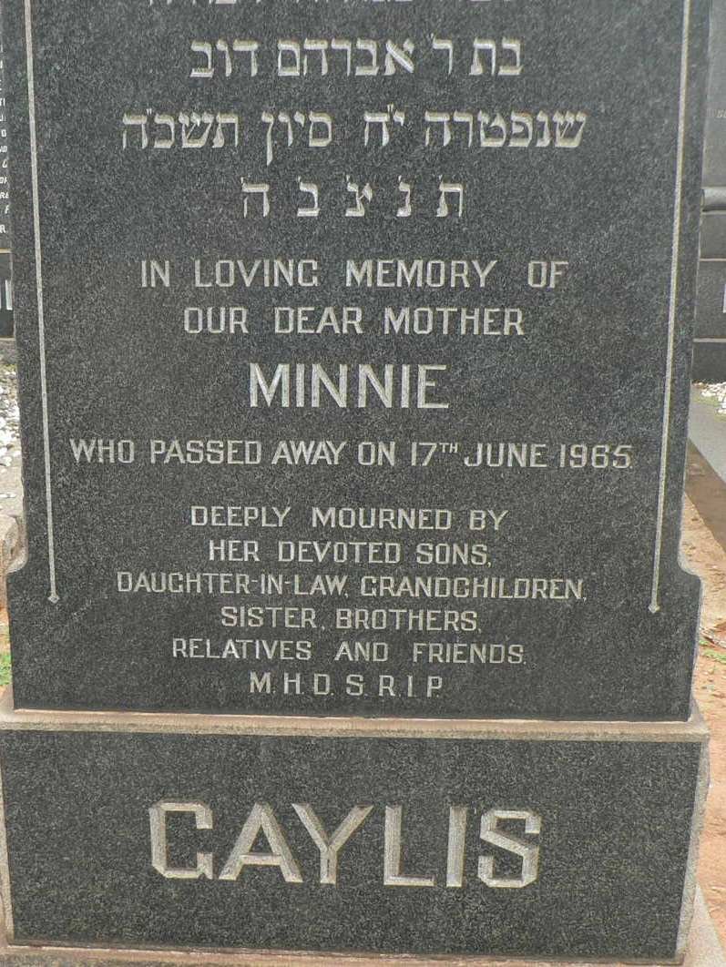 GAYLIS Minnie -1965