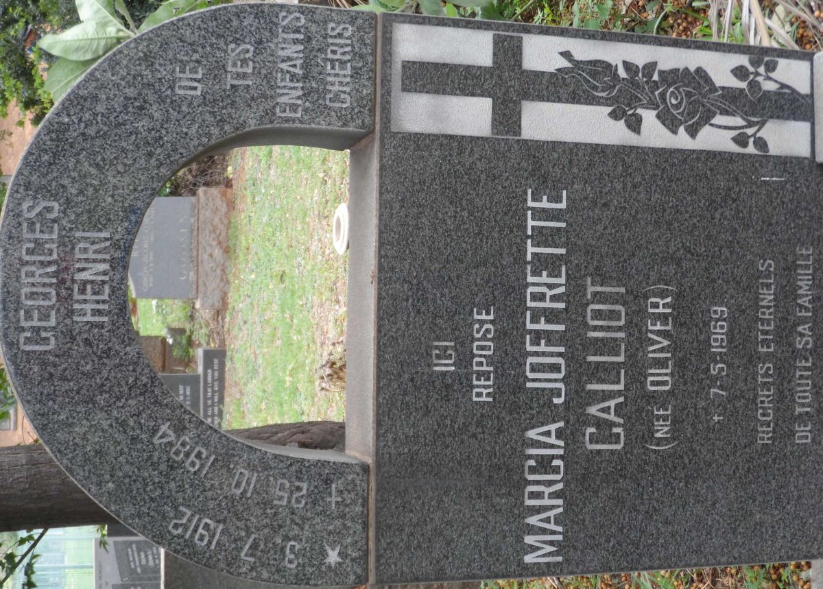 GALLIOT Georges Henri 1912-1984 &amp; Marcia Joffrette OLIVER -1969