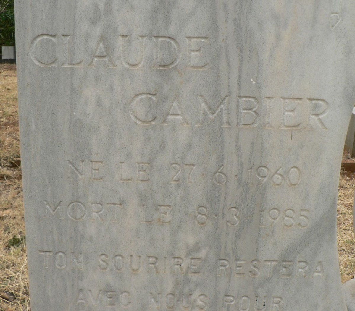GAMBIER Claude 1960-1985