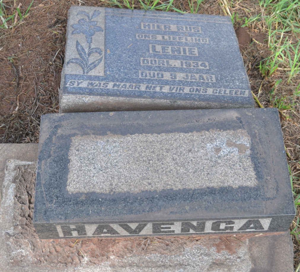 HAVENGA Lenie -1934