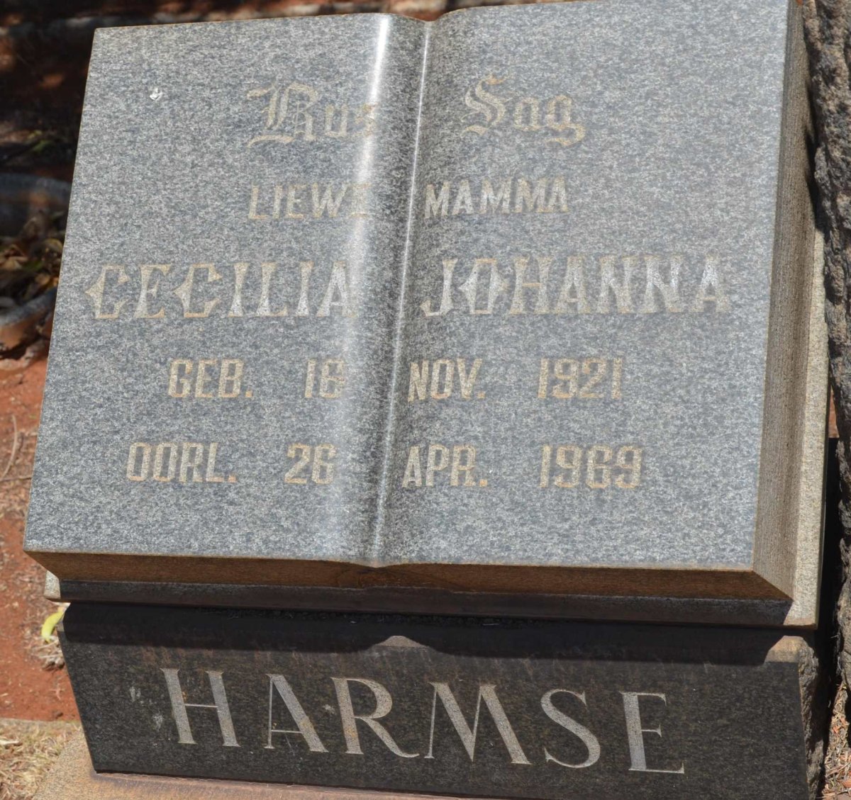 HARMSE Cecilia Johanna 1921-1969