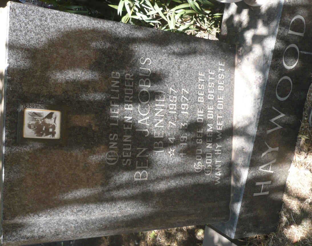 HAYWOOD Ben Jacobus 1957-1977