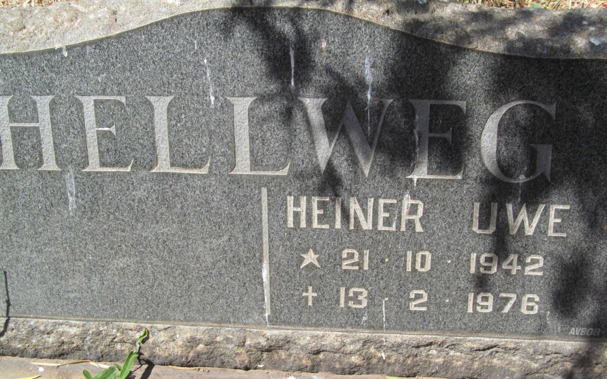 HELLWEG Heiner Uwe 1942-1976