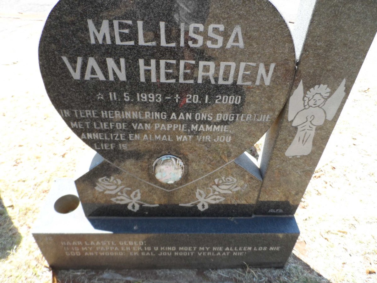 HEERDEN Mellissa, van 1993-2000