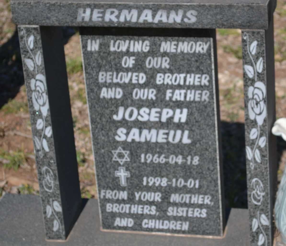 HERMAANS Joseph Sameul 1966-1998