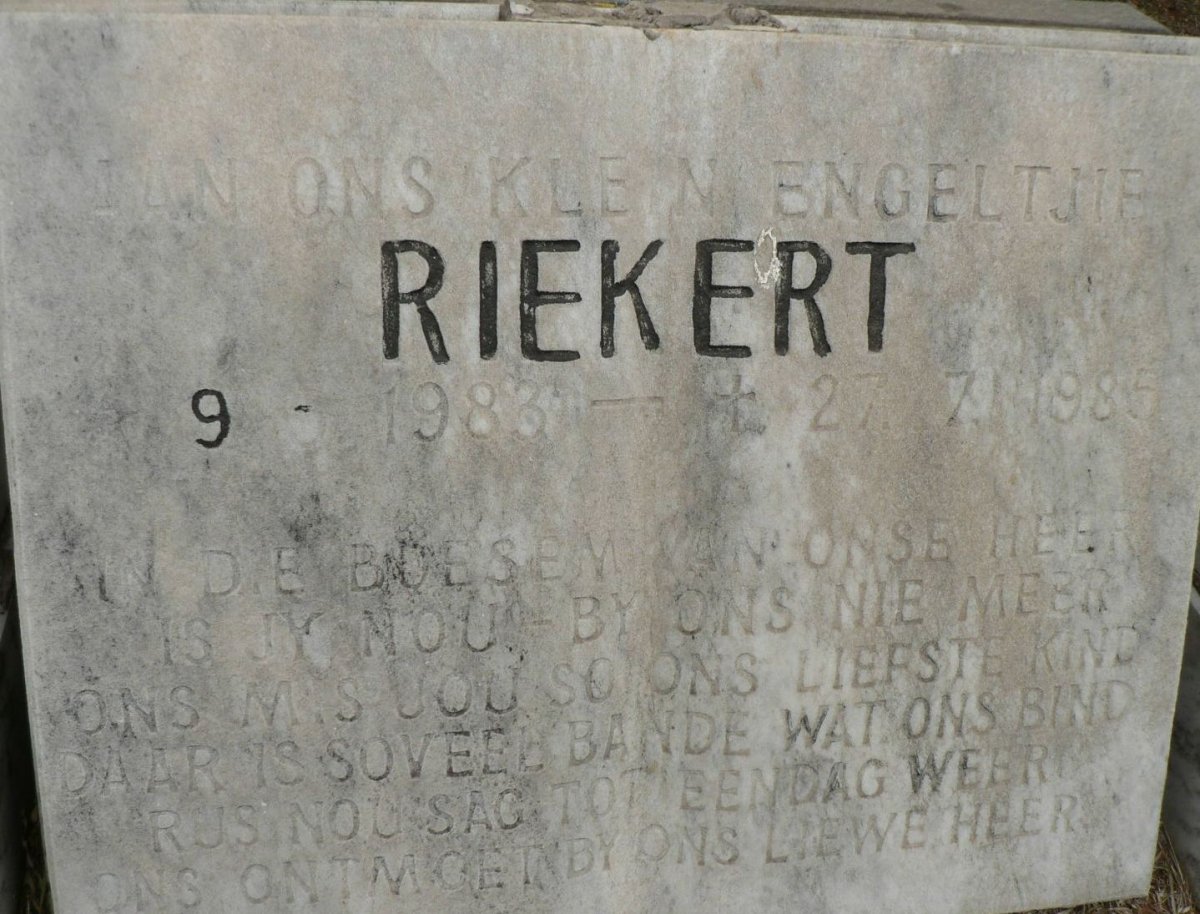 HENNING Johanna Francina 1934-1985 :: HENNING Riekert 1983-1985