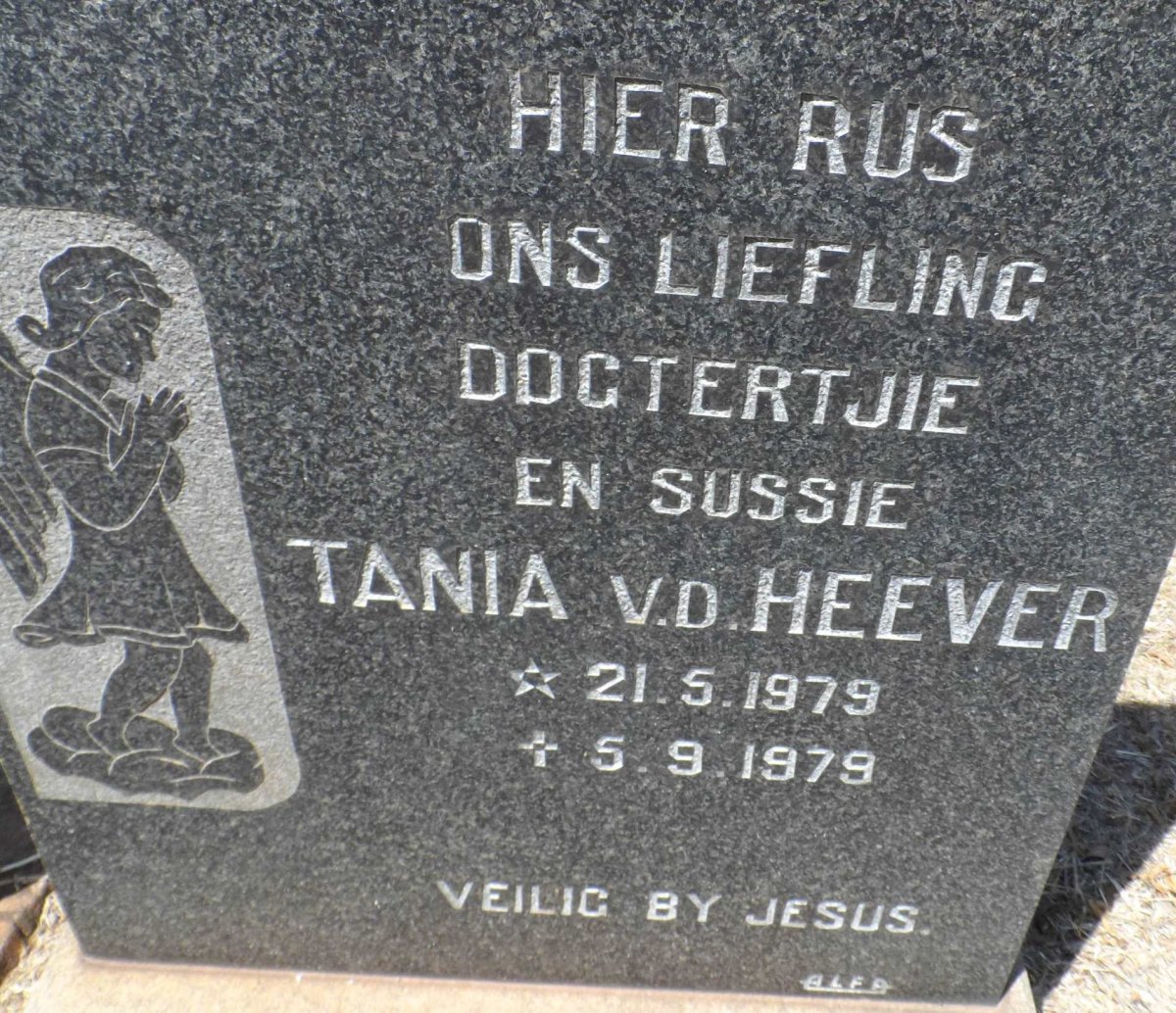 HEEVER Tania, van der 1979-1979