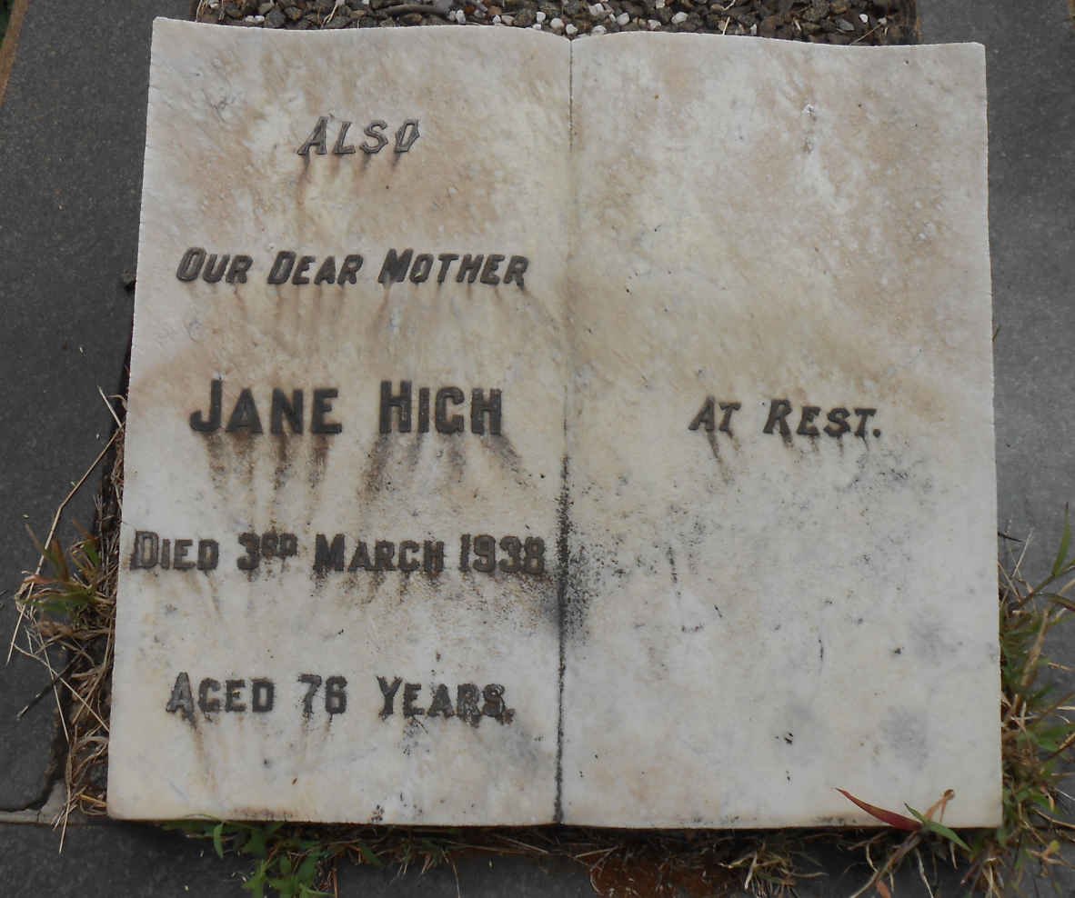 HIGH Jane -1938