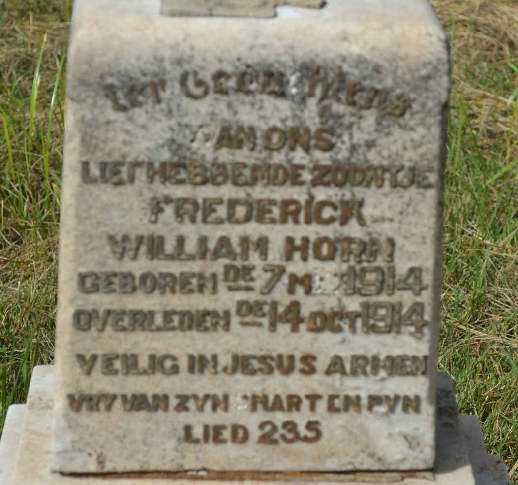 HORN Frederick William 1914-1914