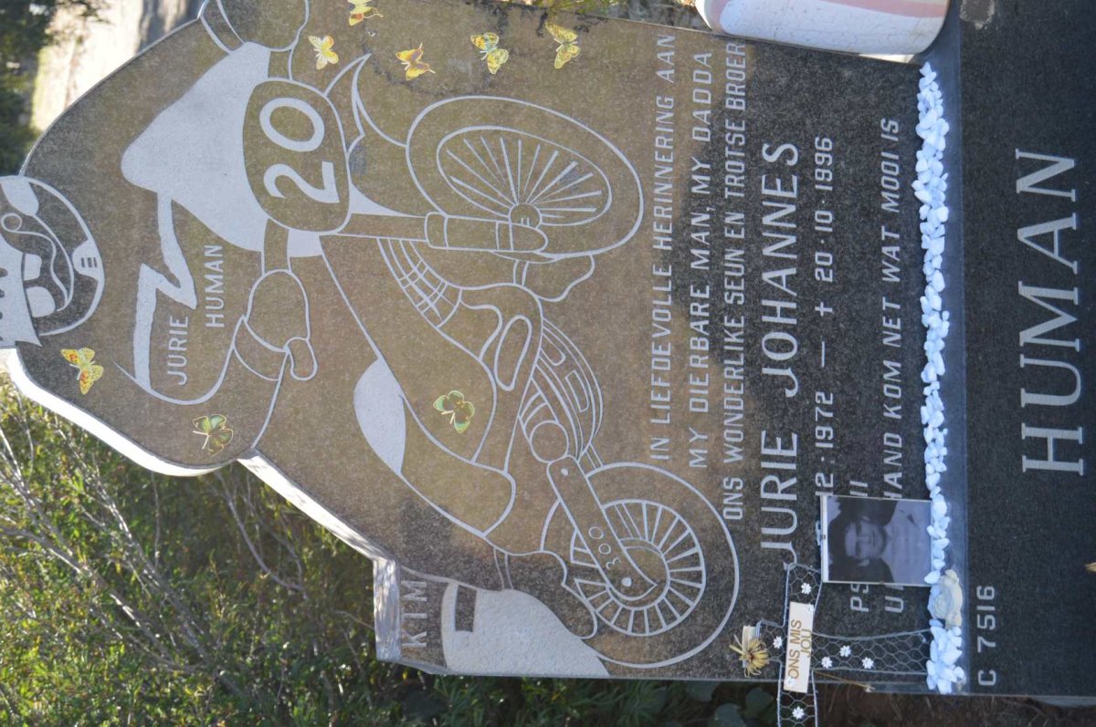 HUMAN Jurie Johannes 1972-1996