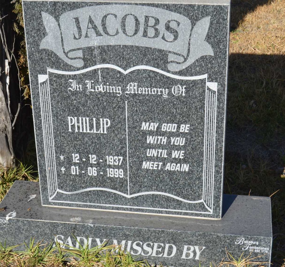 JACOBS Phillip 1937-1999