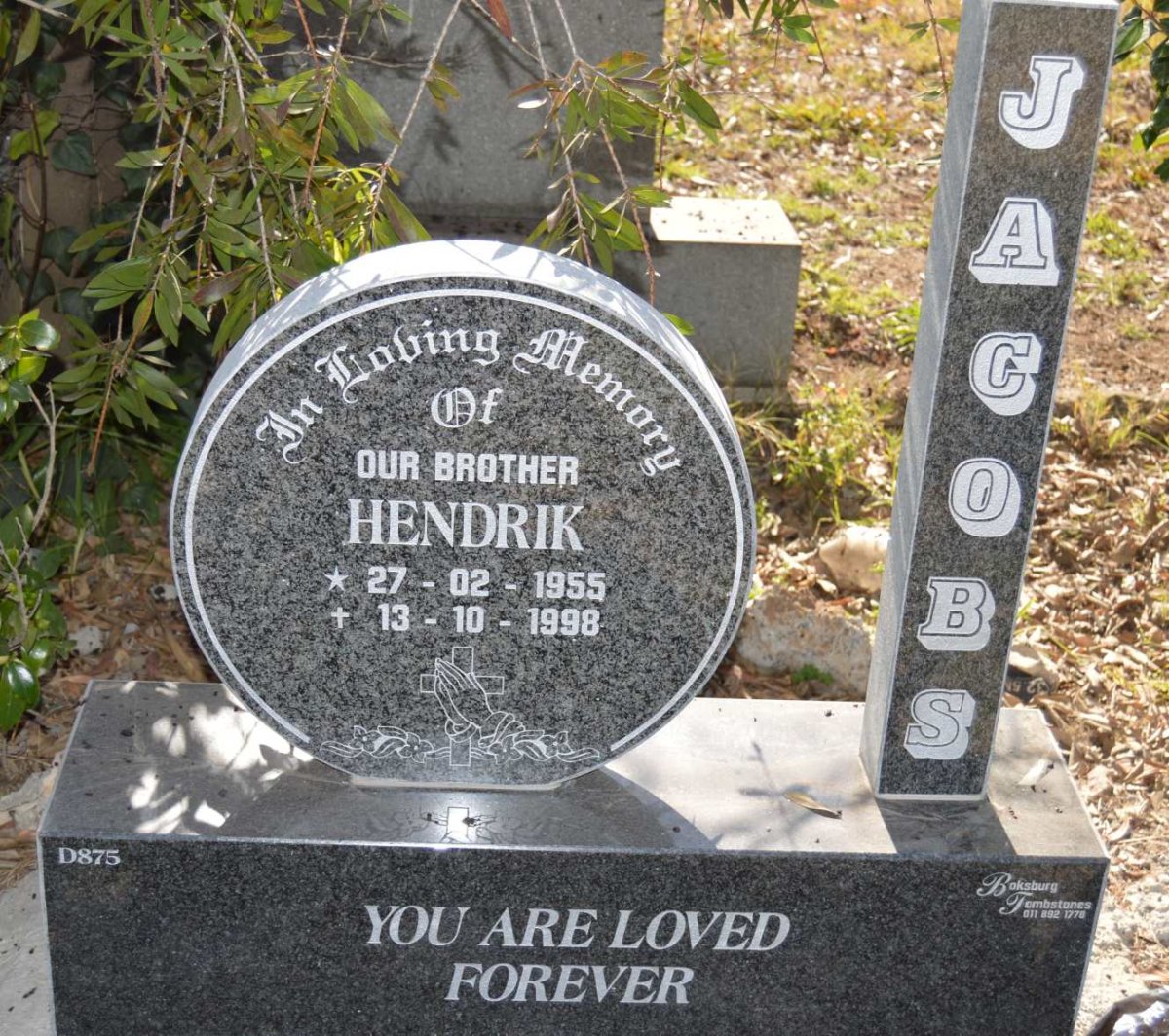 JACOBS Hendrik 1955-1998