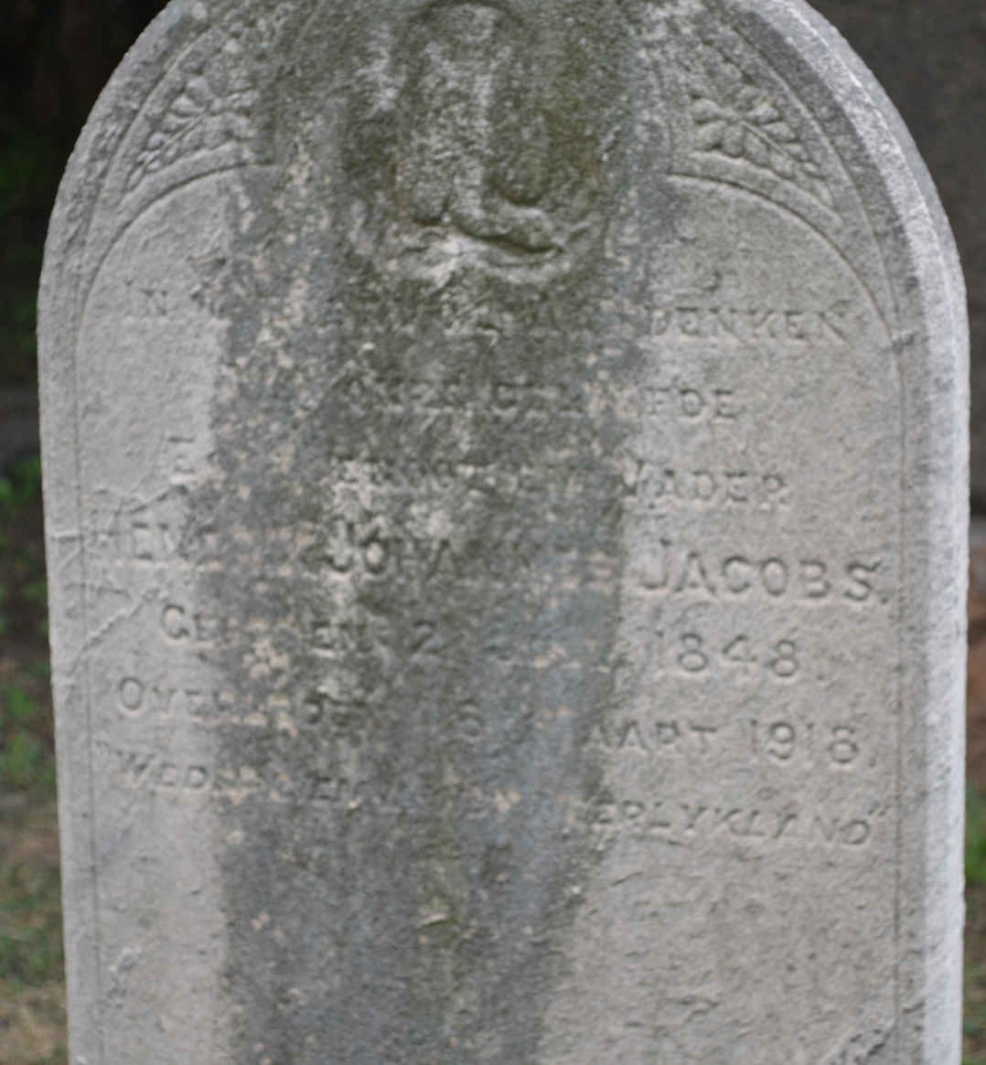 JACOBS Hendrik Johannes 1848-1918