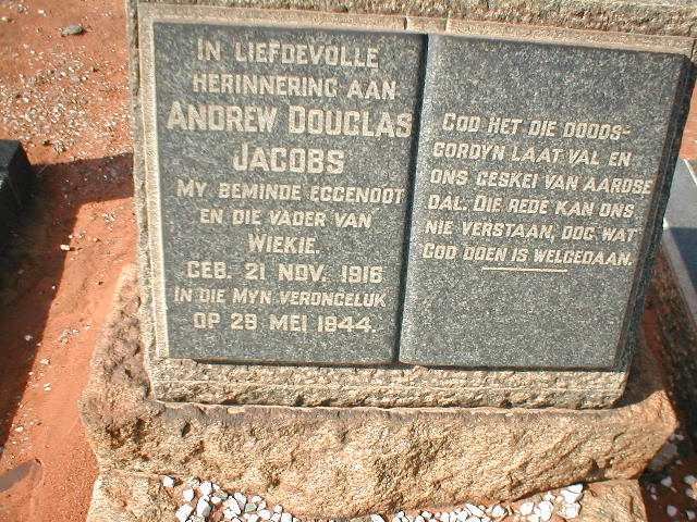 JACOBS Andrew Douglas 1916-1944