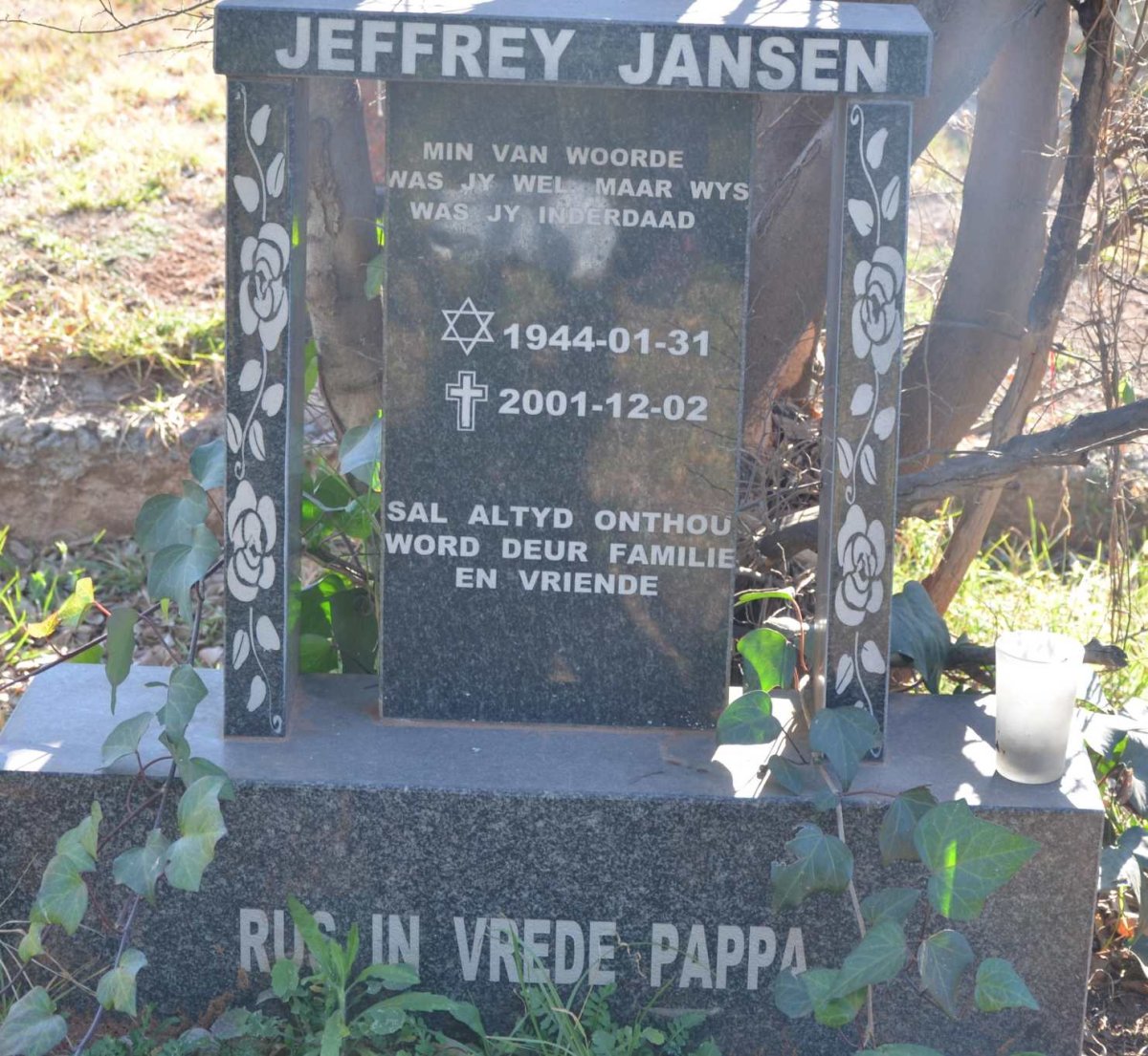 JANSEN Jeffrey 1944-2001