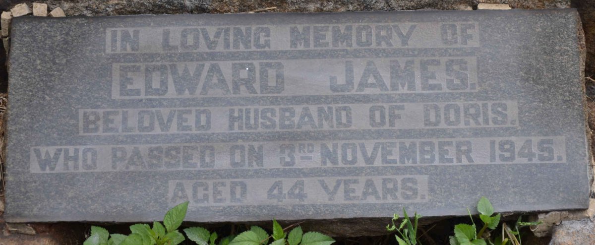 JAMES  Edward -1945