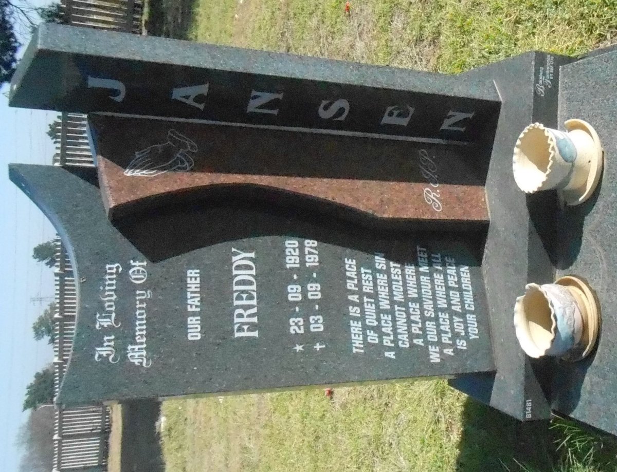JANSEN Freddy 1920-1978