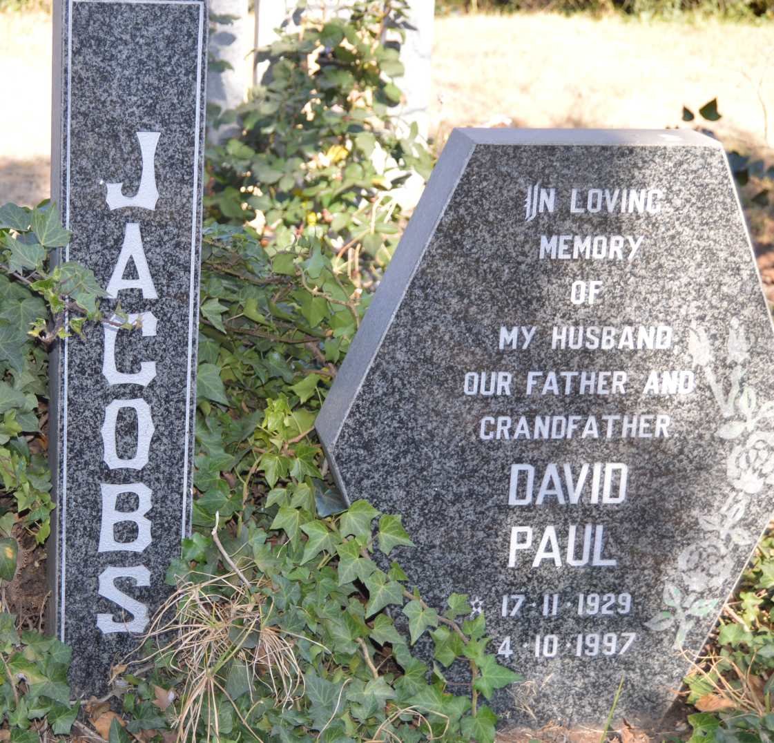 JACOBS David Paul 1929-1997
