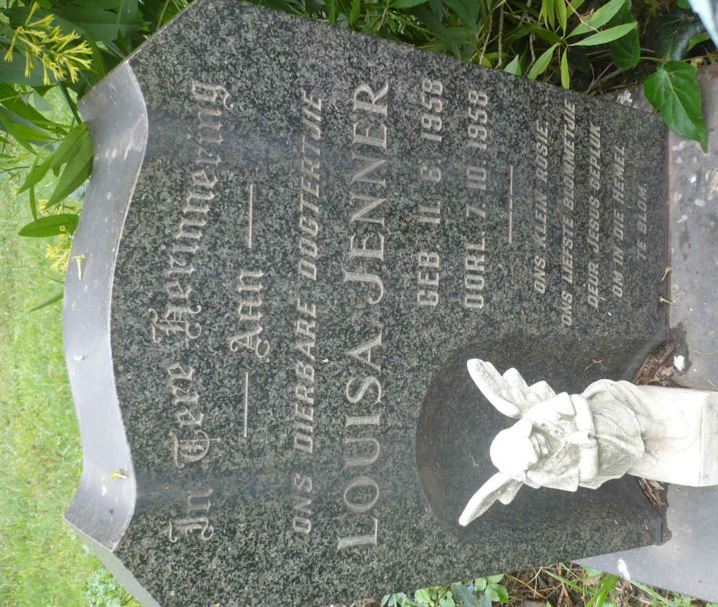 JENNER Louisa 1958-1958