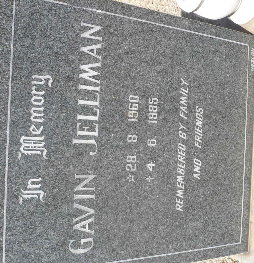 JELLIMAN Gavin 1960-1985