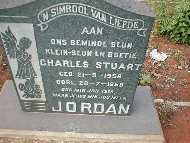 JORDAN Charles Stuart 1956-1958