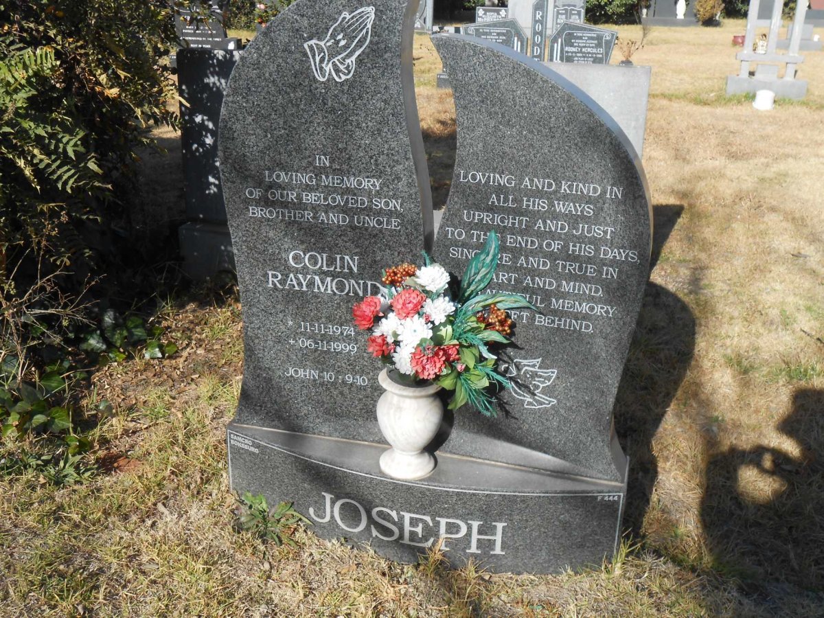 JOSEPH Colin Raymond 1974-1999