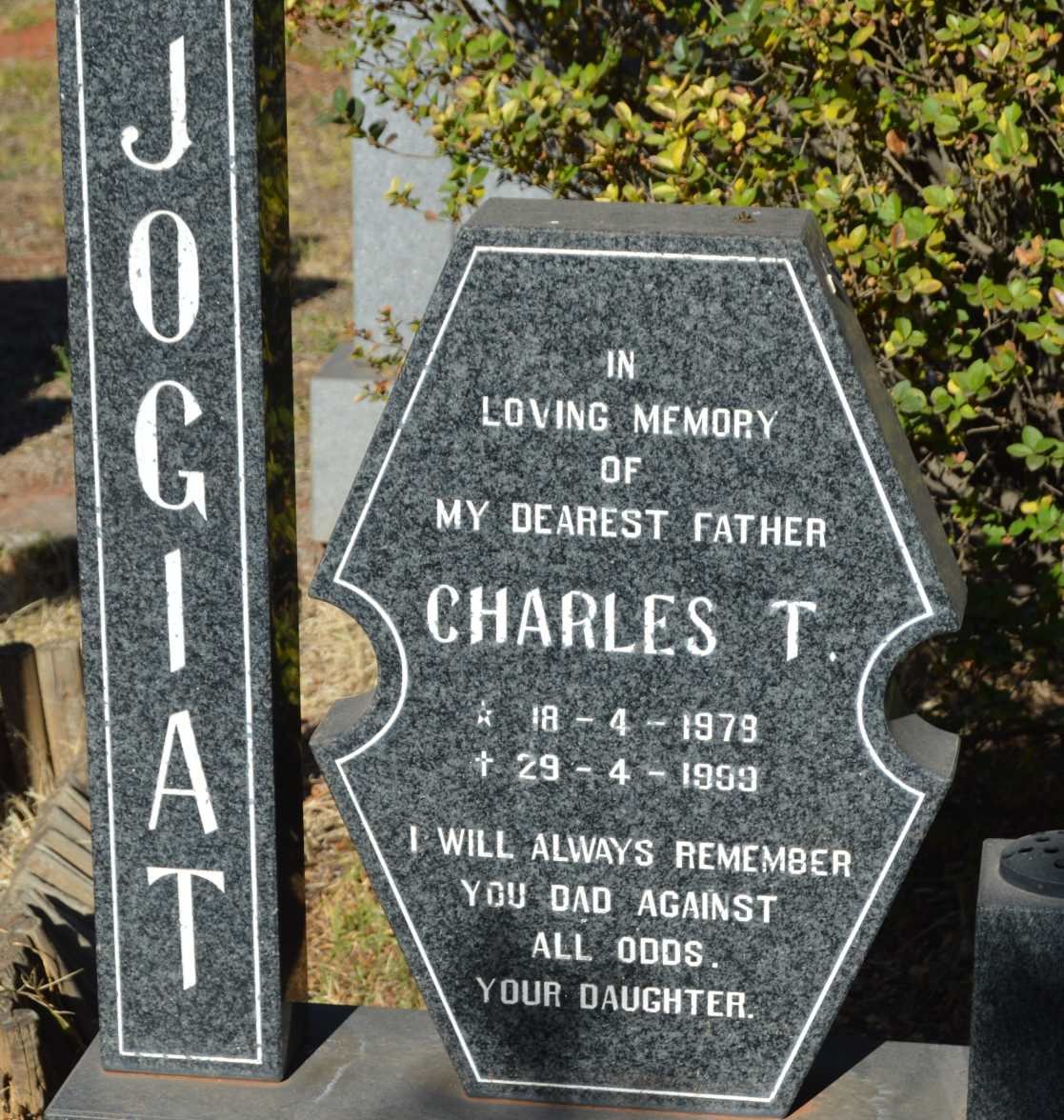 JOGIAT Charles T. 1979-1999