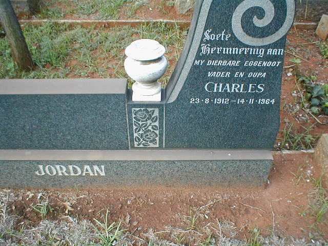 JORDAN Charles 1912-1964