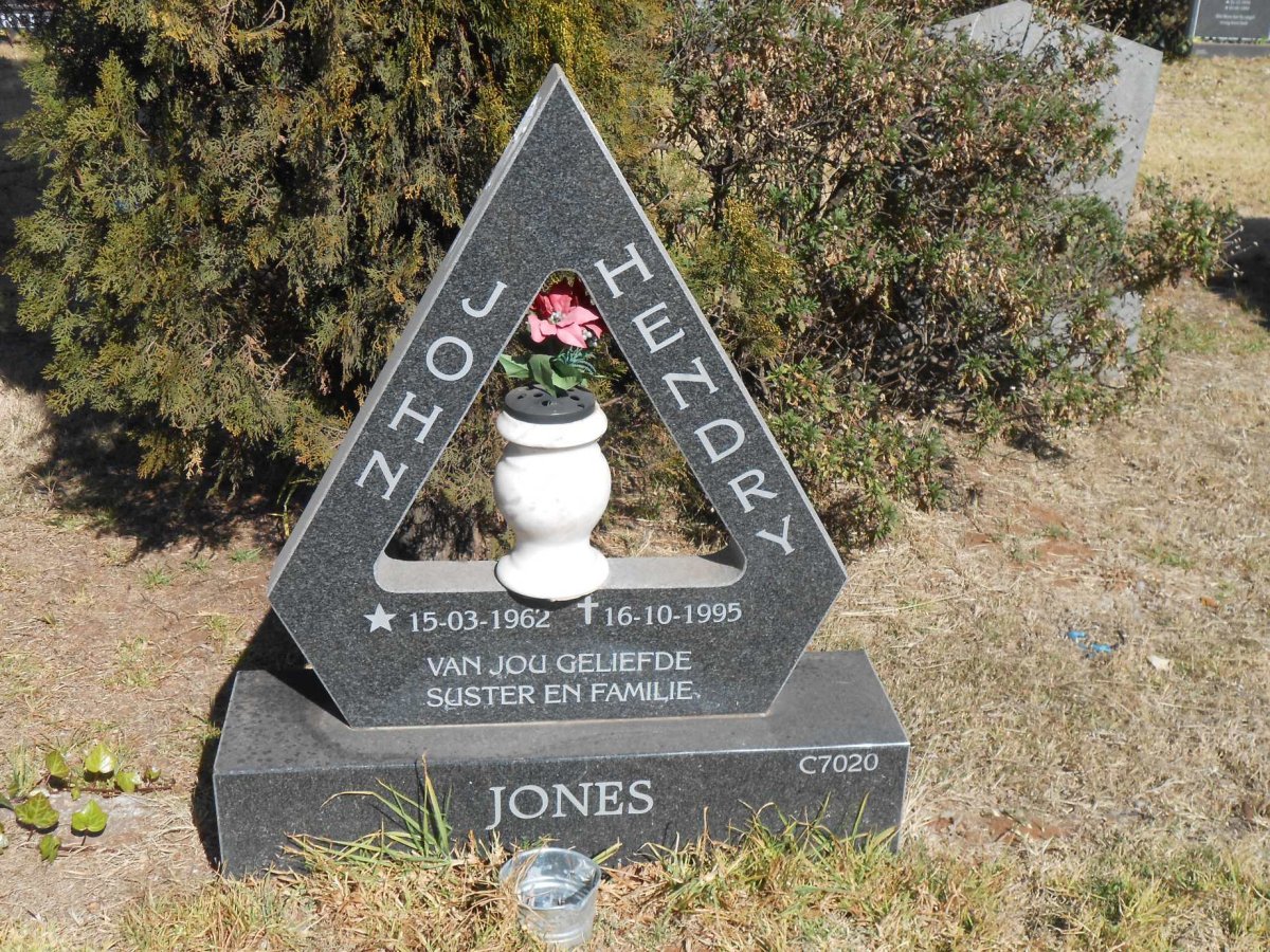 JONES John Hendry 1962-1995