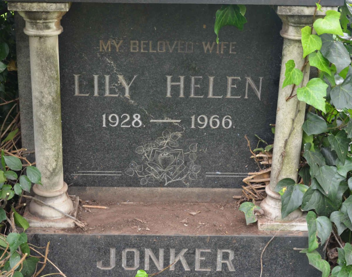 JONKER Lily Helen 1928-1966