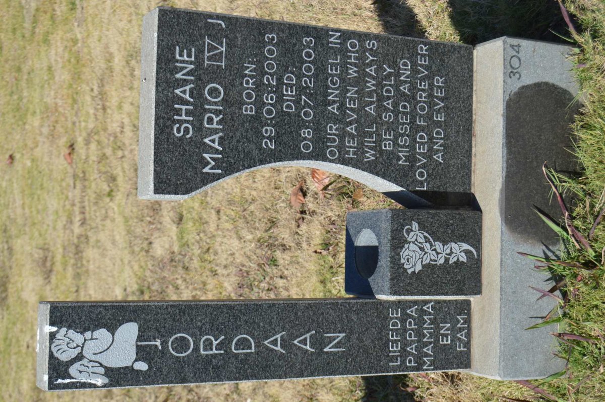 JORDAAN Shane Mario 2003-2003