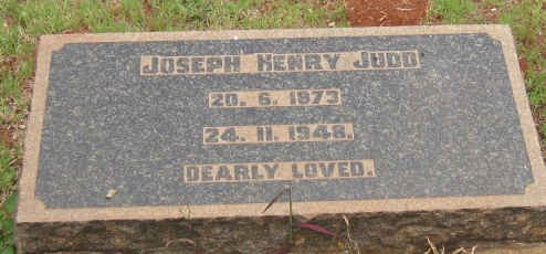JUDD Joseph Henry 1873-1948