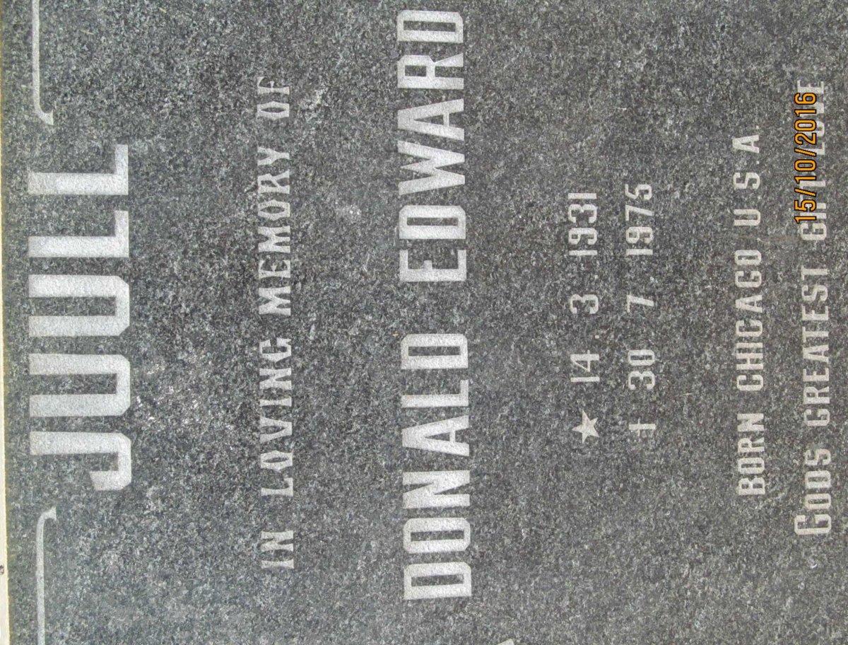 JUULL Donald Edward 1931-1975