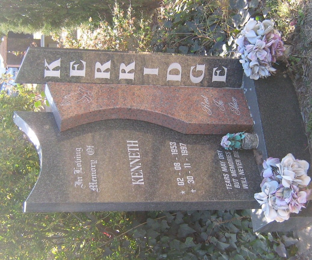 KERRIDGE Kenneth 1953-1997