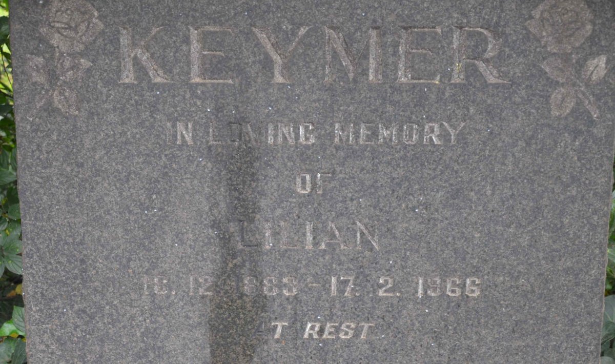 KEYMER Lilian 1883-1966