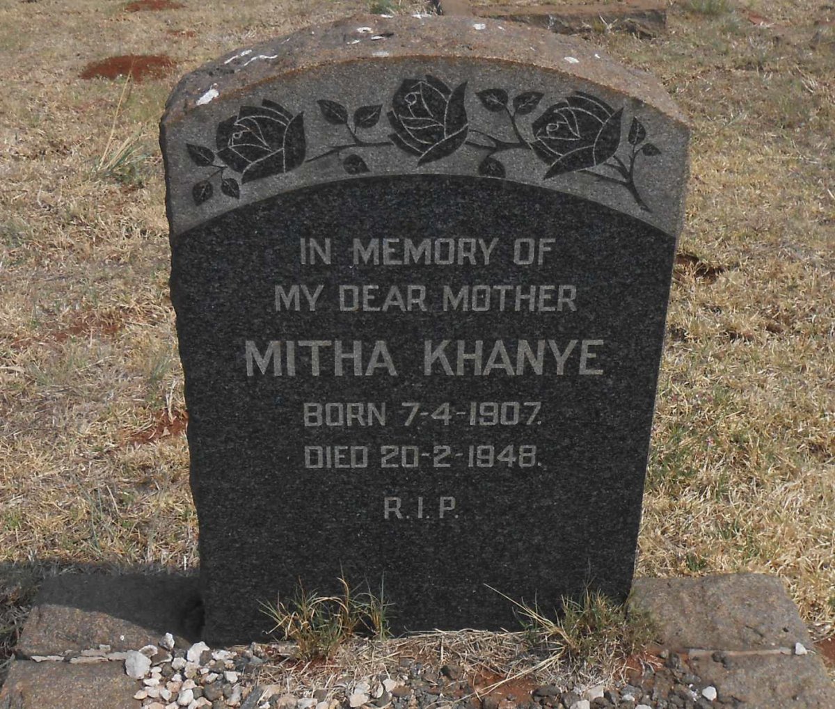 KHANYE Mitha 1907-1948