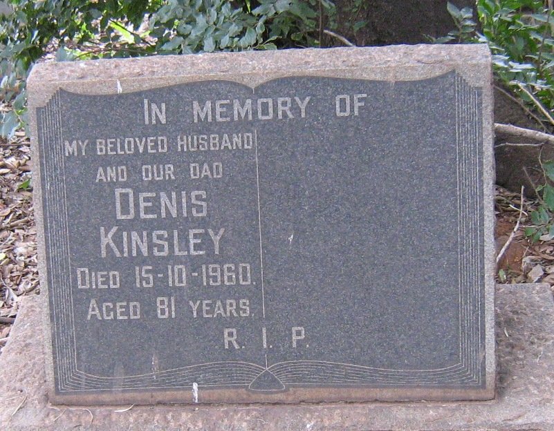 KINSLEY Denis -1960