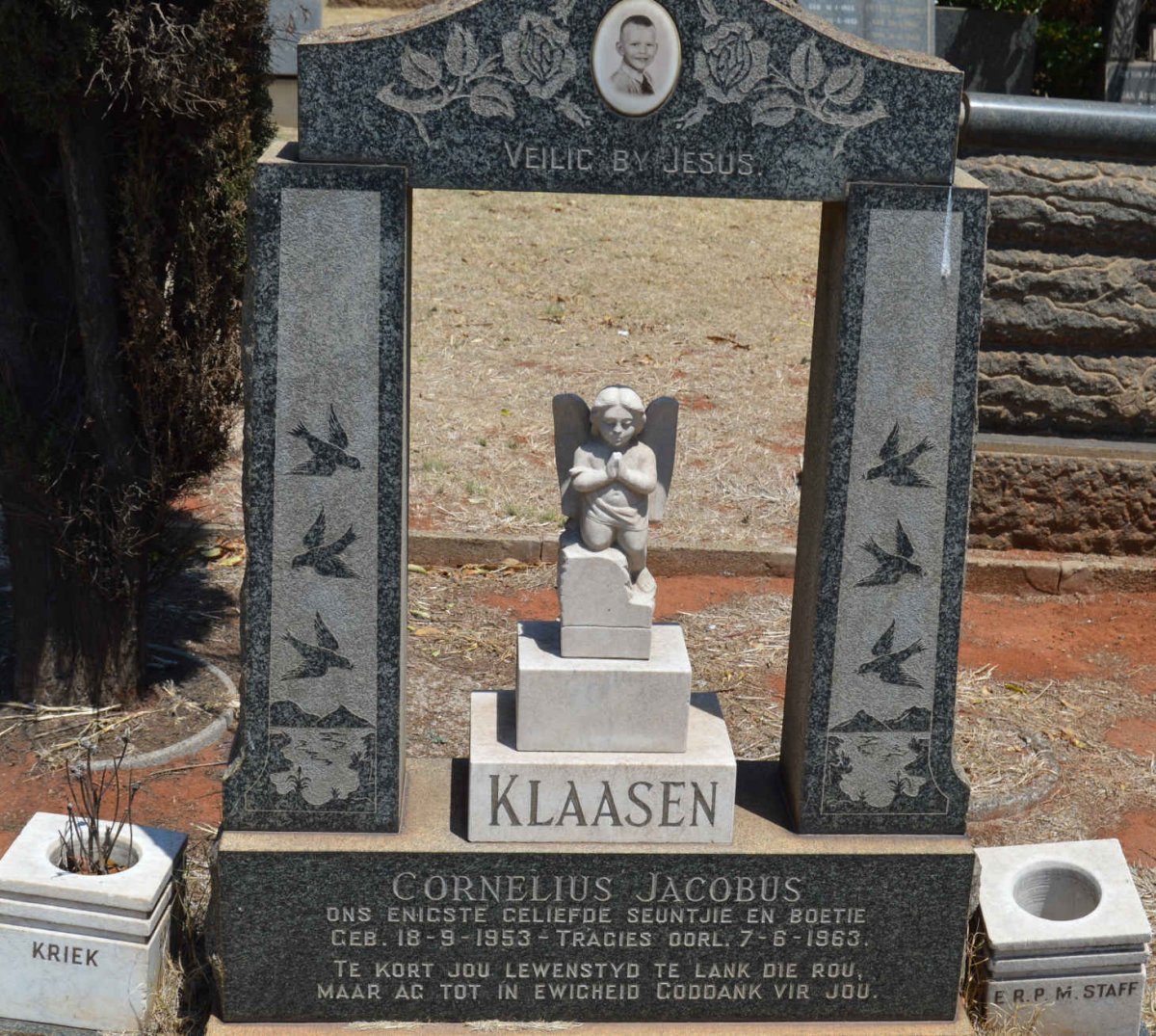 KLAASEN Cornelius Jacobus 1953-1963